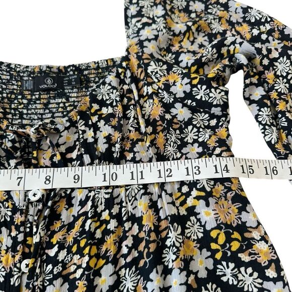 Volcom Women's J'Taime This Dress Floral Mini, S - Picture 10 of 12